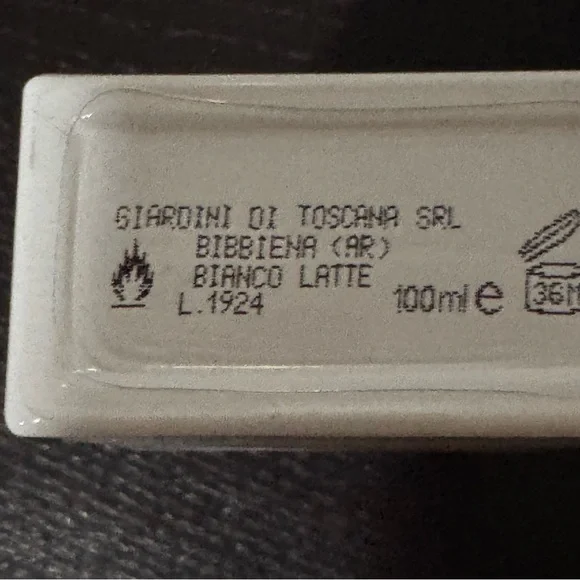 Ducci Giardini Toscana Bianco Latte Fragrance 3.4 oz - Picture 5 of 5